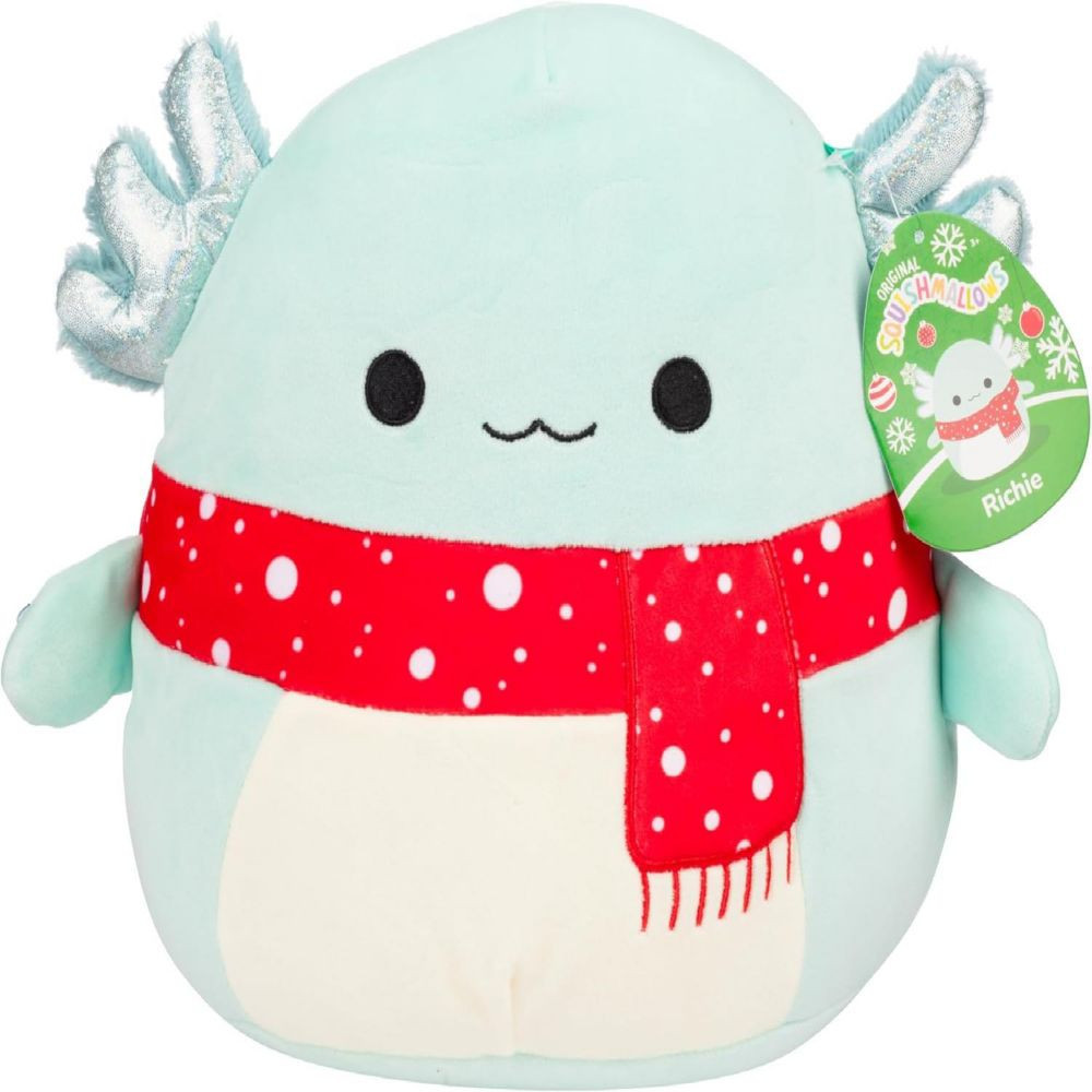 Squishmallows Original 10-Inch Richie the Axolotl - Official Jazwares Christmas Plush - Collectible | Oriental Trading Company