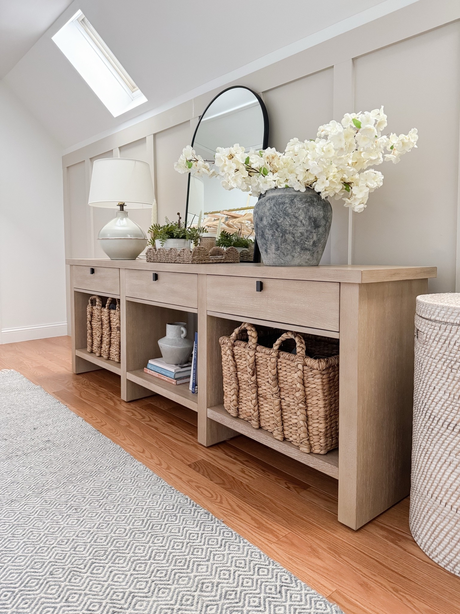 This pottery barn sideboard adds storage and texture while elevating the entire space. coastal storage furniture, sideboard buffet, woven furniture, neutral home decor, coastal interiors, timeless furniture, home organization, living room styling, sherricalnanhome

#LTKHome