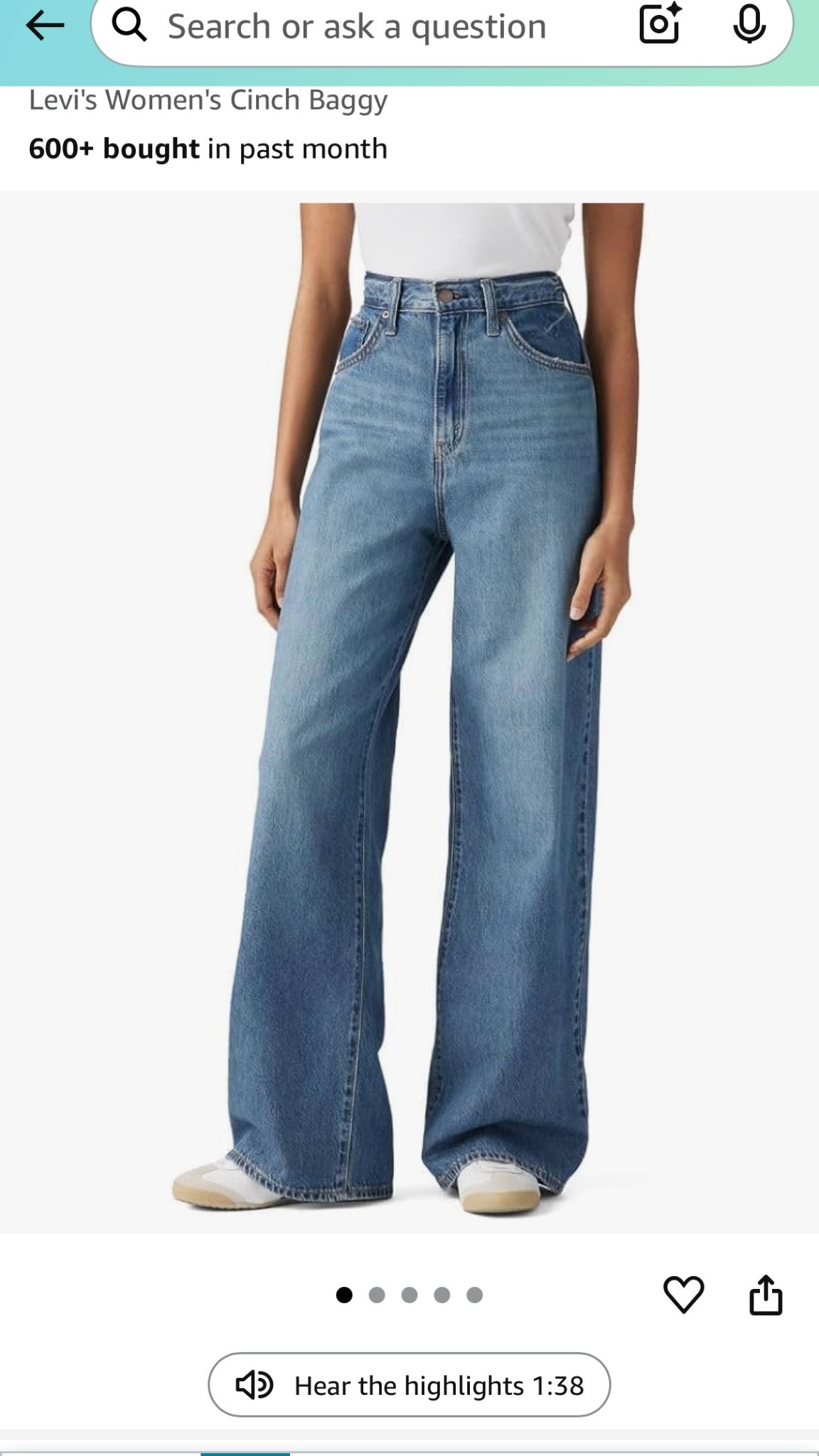 True size 26 


#LTKStyleTip #LTKFindsUnder100