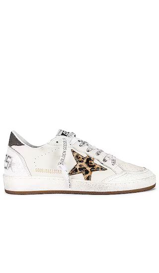 Ball Star Sneaker in White, Beige, Brown, & Black Leopard | Revolve Clothing (Global)