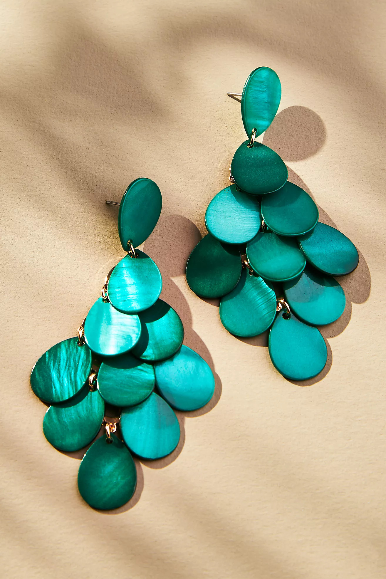 Scalloped Shell Drop Earrings | Anthropologie (US)