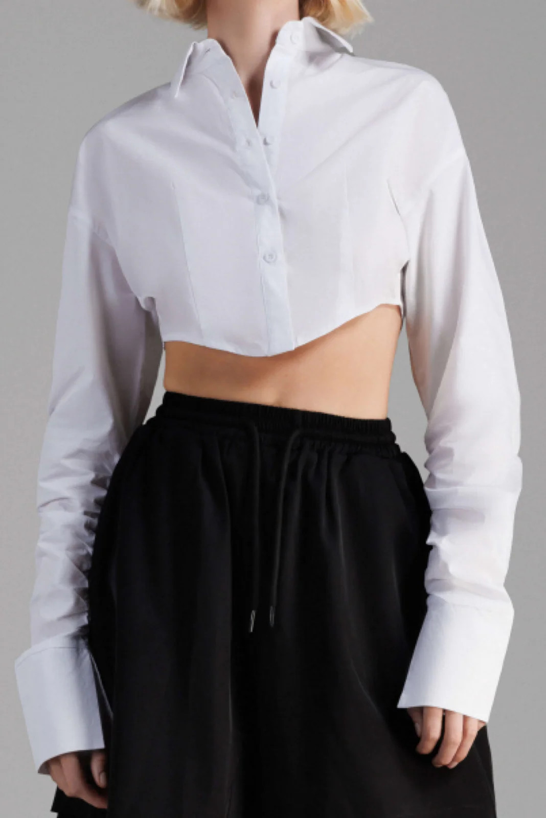 LUNA CROPPED SHIRT | Tittonti