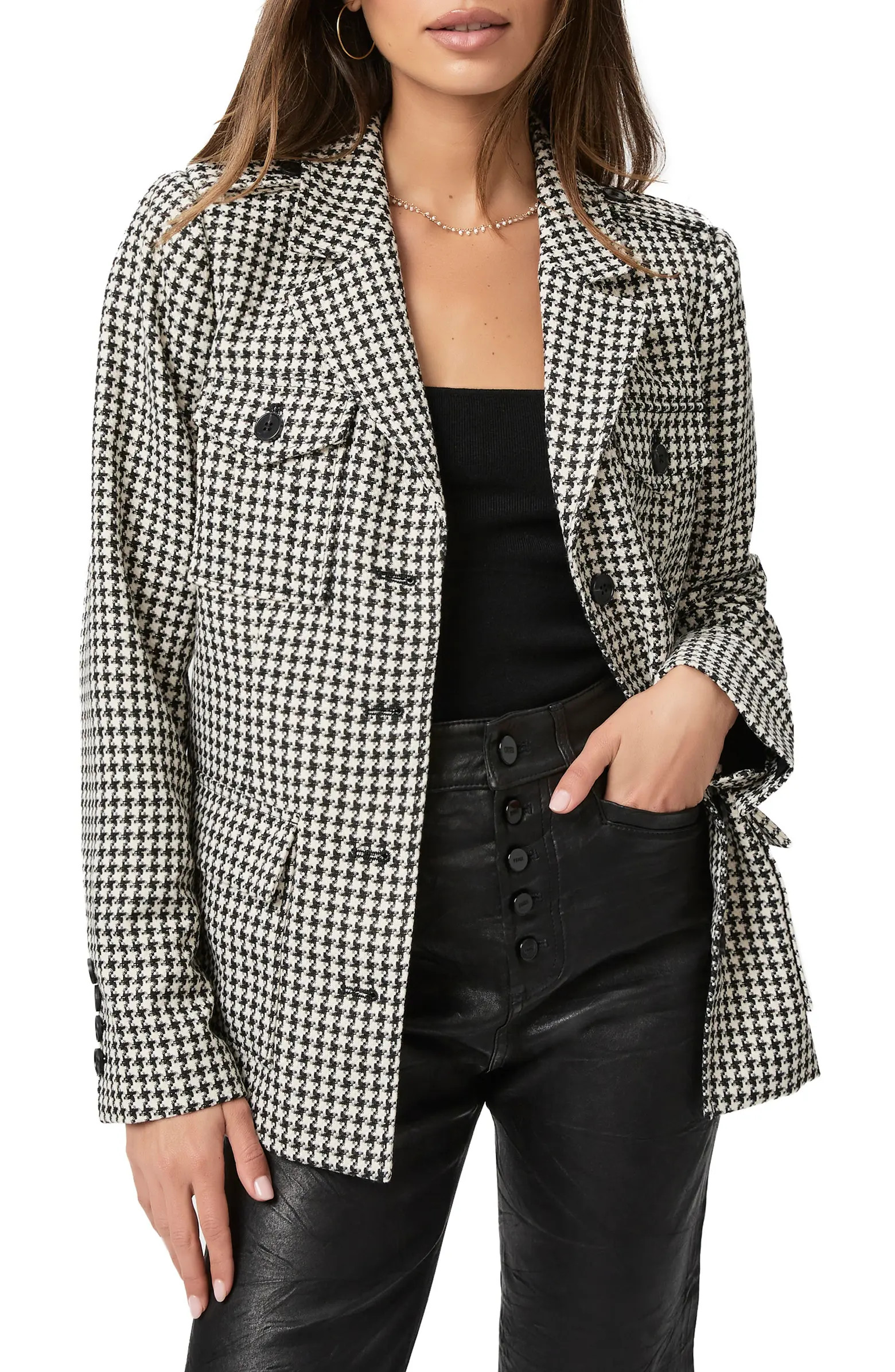 Skyler Houndstooth Jacket | Nordstrom