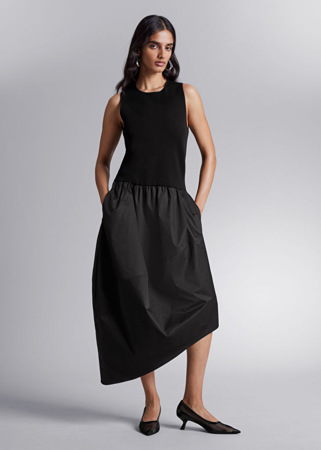 Asymmetrisches Midikleid | & Other Stories (DE + FR)