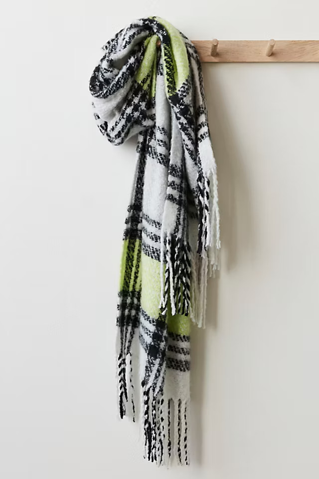 Homecoming Plaid Blanket Scarf | Free People (Global - UK&FR Excluded)