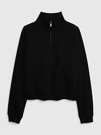 Vintage Soft Cropped Half-Zip Pullover | Gap (US)