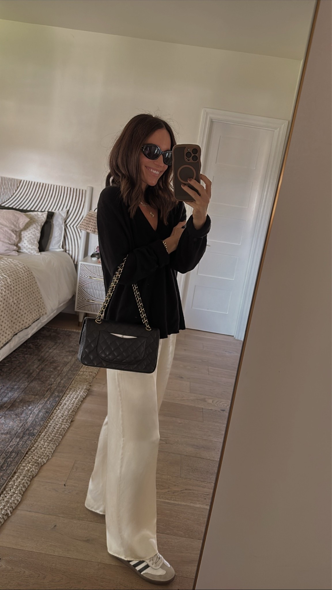 Silky pants for fall

#LTKOver40
