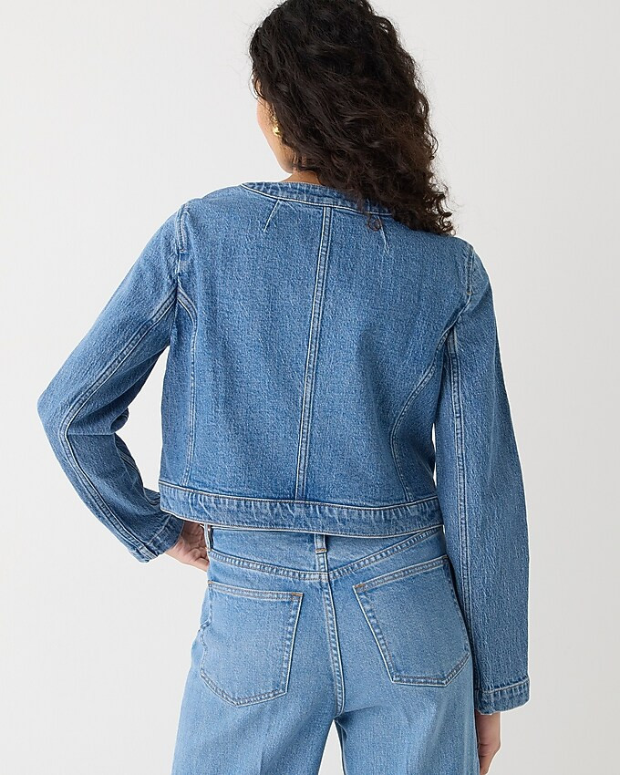 Louisa lady jacket in denim | J. Crew US