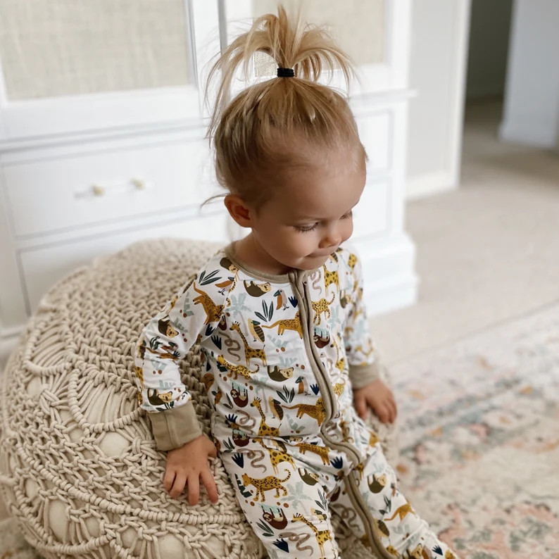 Jungle Friends Bamboo Infant | Etsy (US)