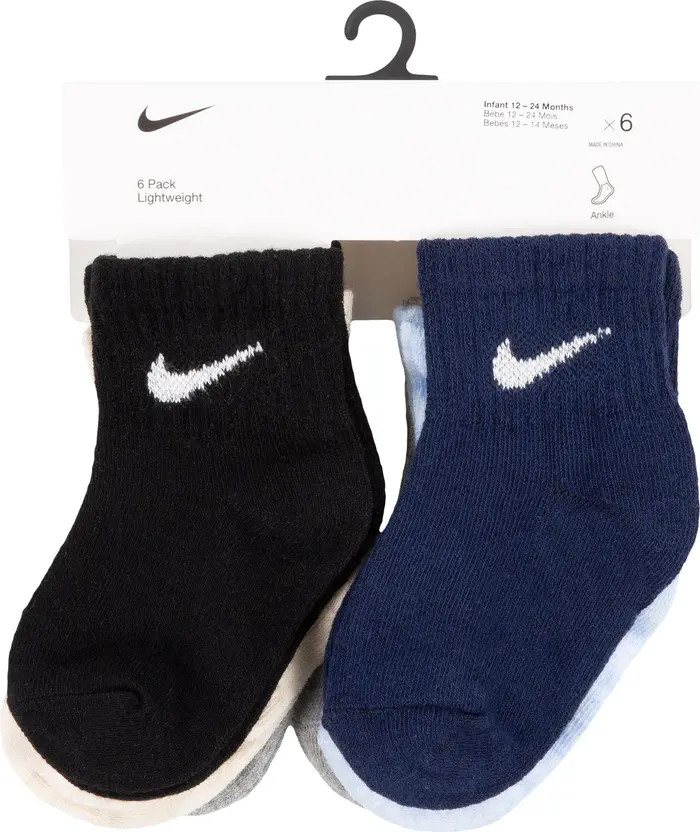 Nike Assorted 6-Pack Cotton Blend Socks | Nordstromrack | Nordstrom Rack