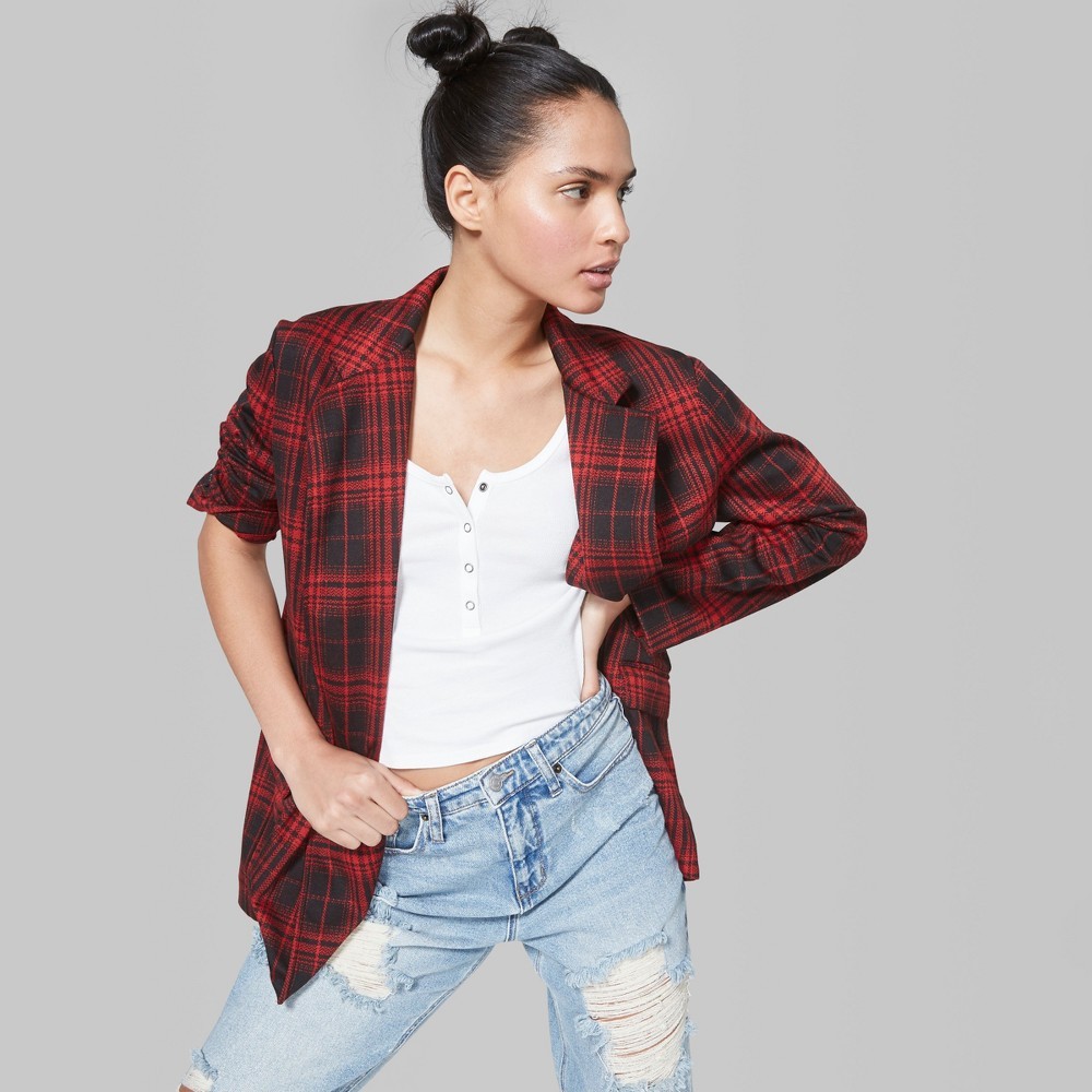 Women's High-Rise Distressed Mom Jeans - Wild Fable Light Wash 6, Size: Small, Blue | Target