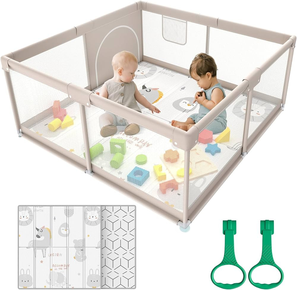 Baby Playpen ,Playpen, Playpen for Babies and Toddlers, Play Pen for Kids, Play Pens for Babies a... | Amazon (US)