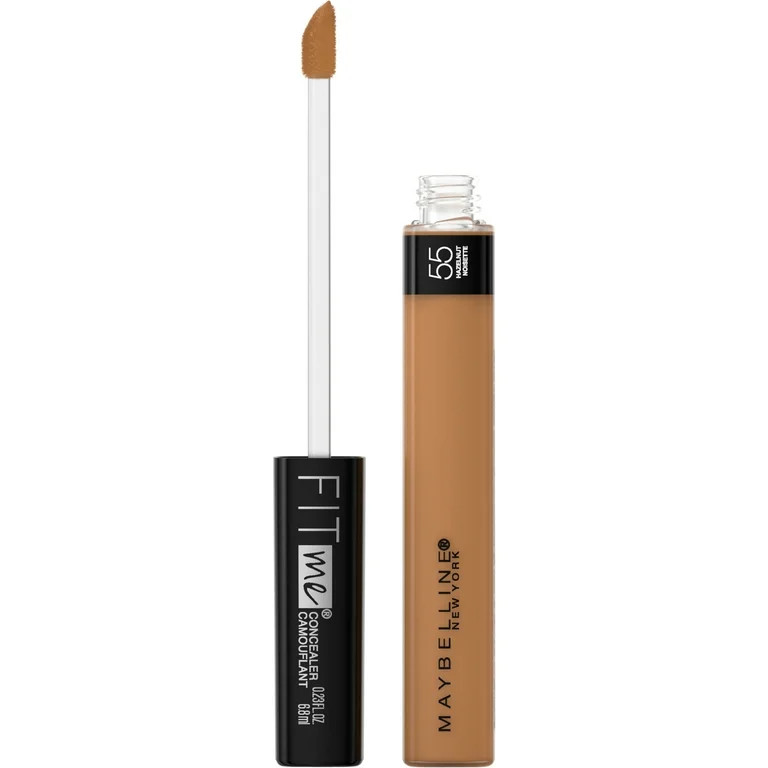 Maybelline Fit Me Liquid Concealer Makeup, Natural Coverage, Oil-Free, Hazelnut, 0.23 fl oz | Walmart (US)