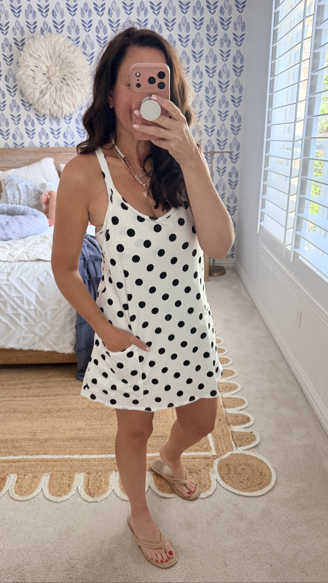 Cute Amazon polka dot dress with built in shorts
.

#LTKootd #LTKmomlife #LTKSeasonal