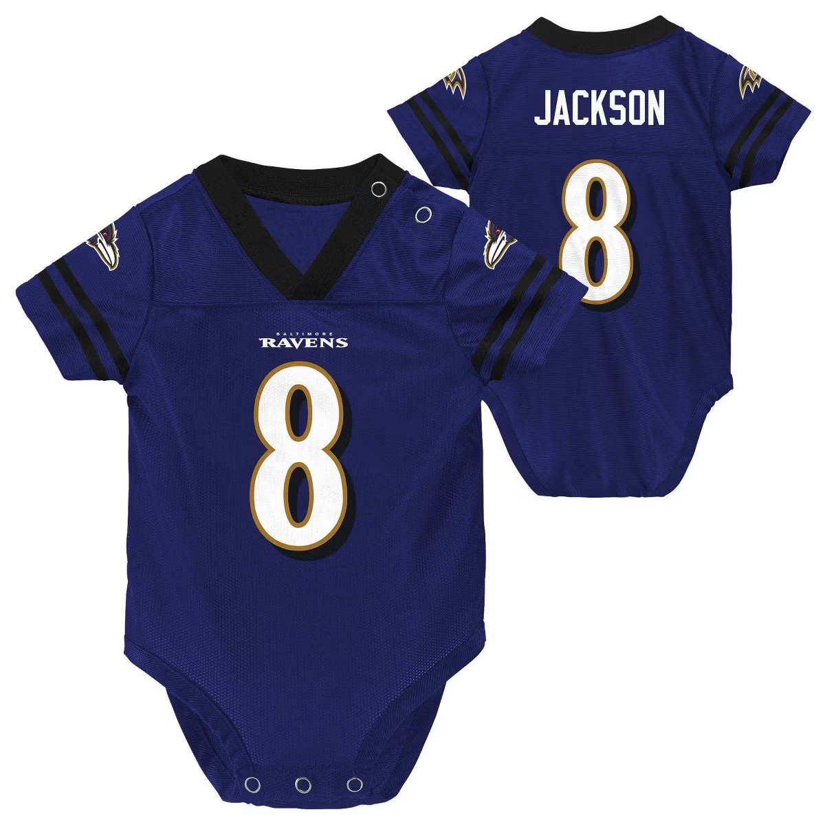 NFL Baltimore Ravens Lamar Jackson Boys' Bodysuit | Target