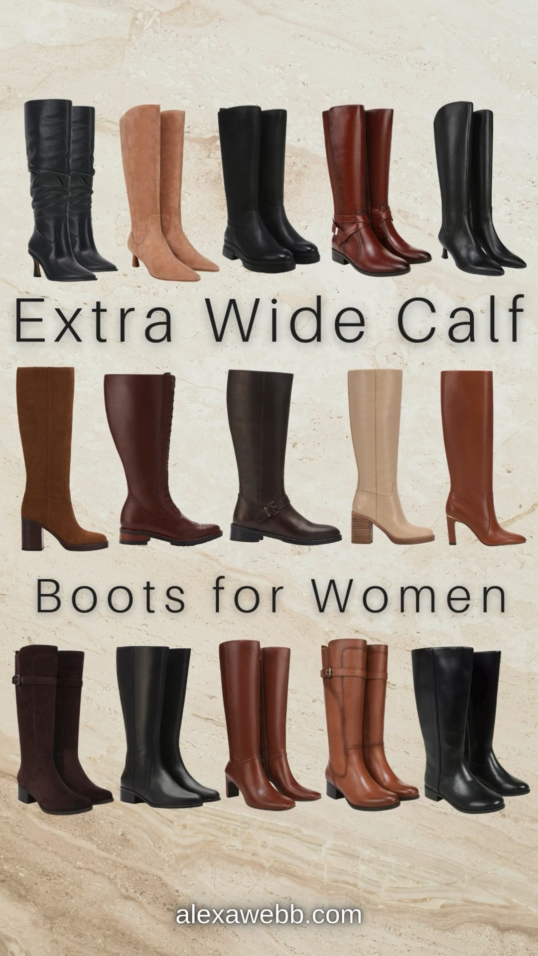 Wide Calf Boots for Fall 2025- Extra Wide Calf- Alexa Webb #plussize

#LTKShoeCrush #LTKPlusSize #LTKMidsize