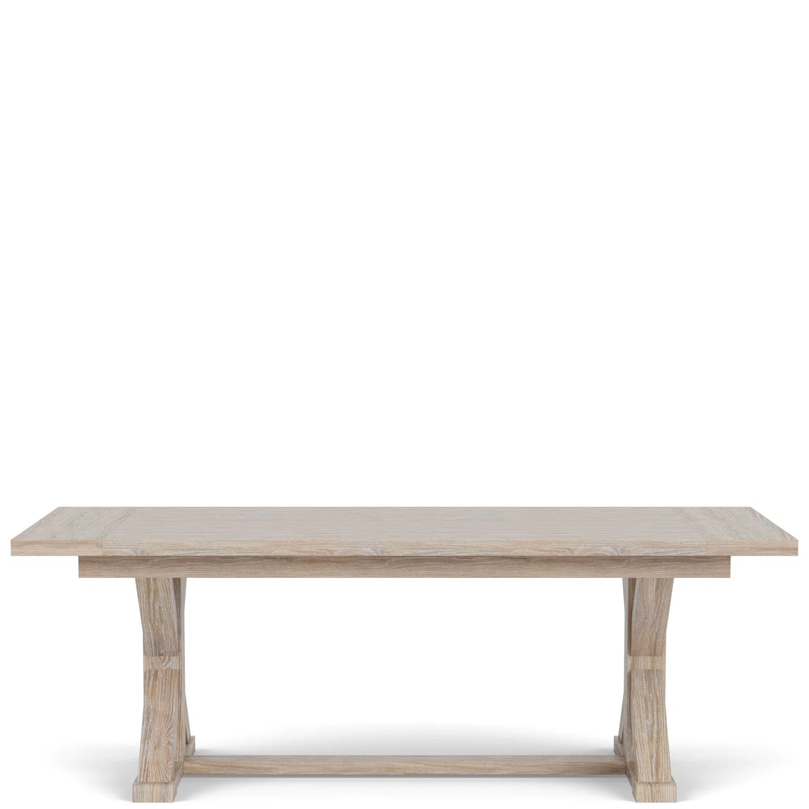 Lana Trestle Dining Table Set With Armchairs And Woven Chairs | Birch Lane