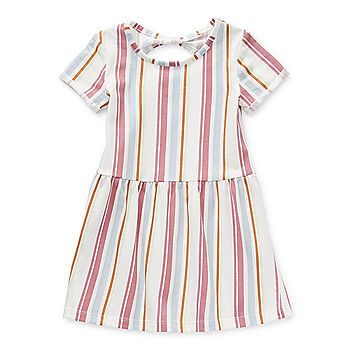 Okie Dokie Toddler Girls Short Sleeve A-Line Dress | JCPenney