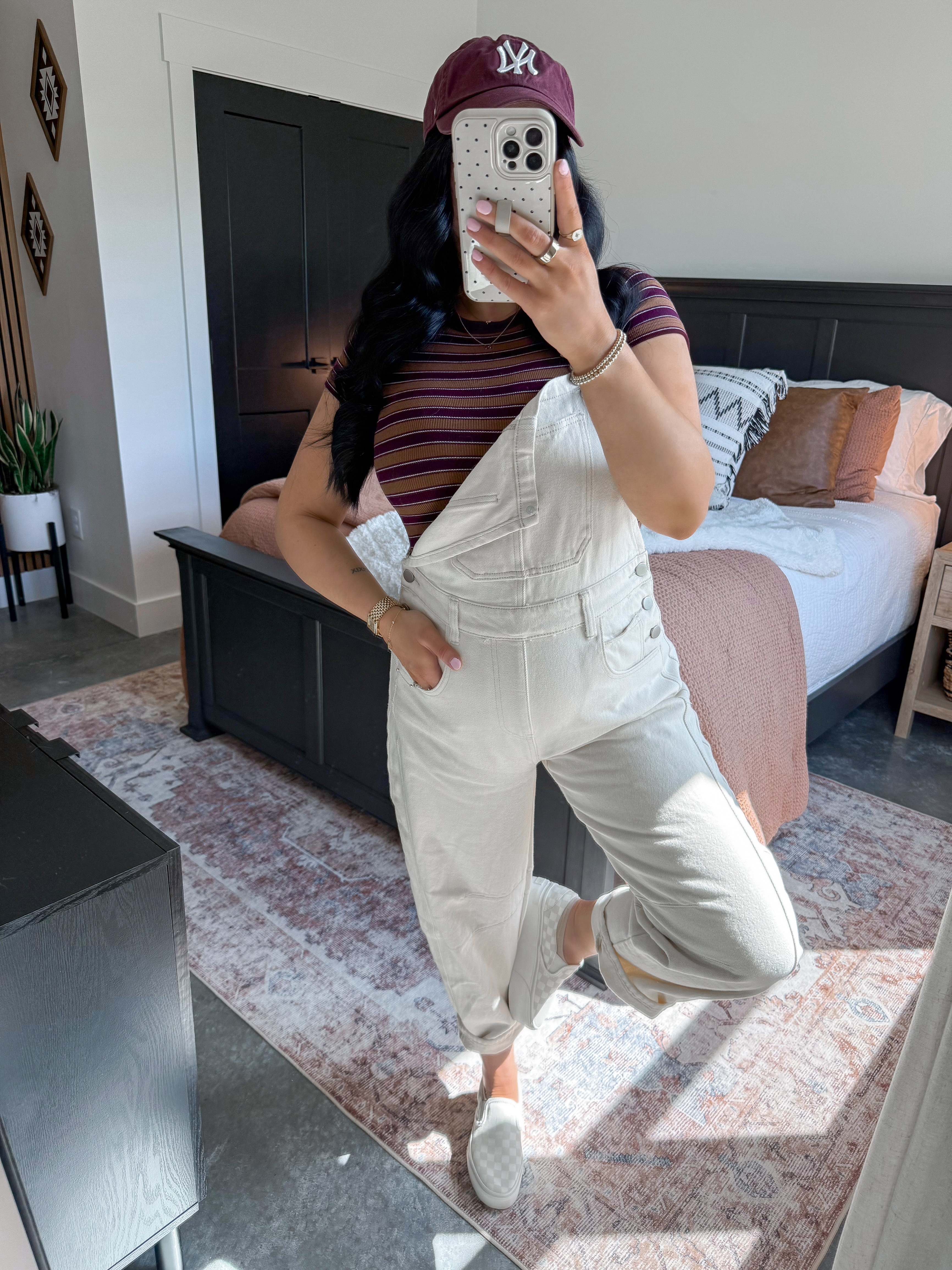 Bump Friendly Spring Transition Outfit 🤍

Striped Tee - xs (super stretchy)
Overalls - medium (sized up one for the bump!)

Love this simple look for spring! It works well with my almost 33 week bump, and these overalls are something I could easily style postpartum as well! 👏🏼 Paired this off white denim pair with a burgundy striped tee, my burgundy baseball hat & my platform checkered vans for a casual cool spring look. ⚡️

 

 

#LTKgrwm #LTKootd #LTKBump
