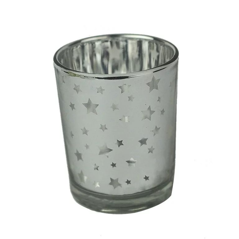 Tangnade 2021 Christmas Ornament Quarantine Mercury Glass Votive Tealight Candle Holders for Wedd... | Walmart (US)