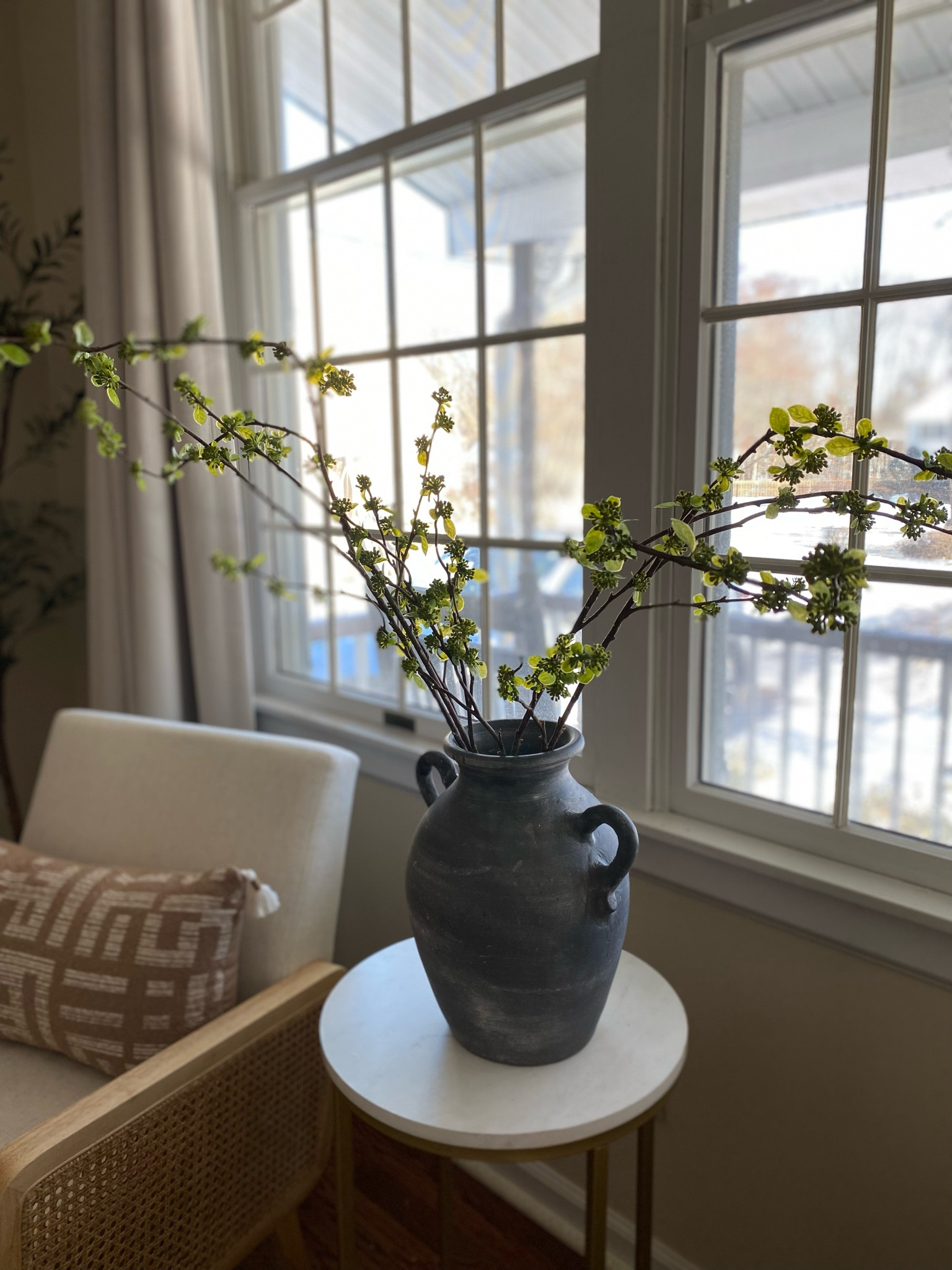 These faux budding stems are just like the affloral ones without the price tag 

#LTKhome