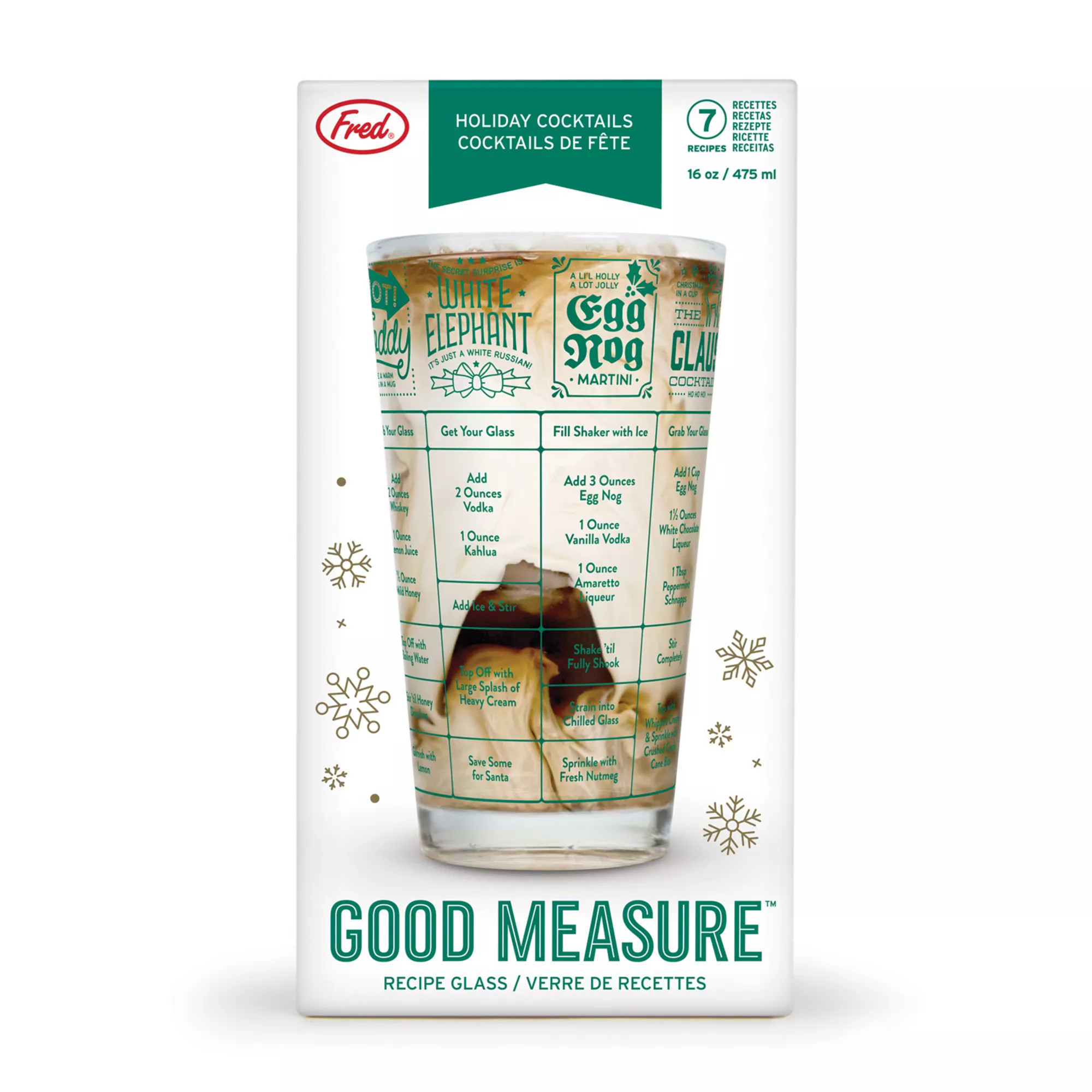 Fred Good Measure - Holiday Glass | Kohl's