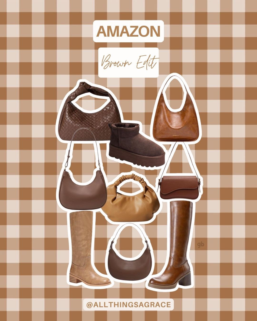 All the warm + rich brown tones you need for fall 🤎🍂 From chic boots to everyday bags, this Amazon edit has the perfect neutrals for any outfit. 

#LTKItBag #LTKSeasonal #LTKStyleTip