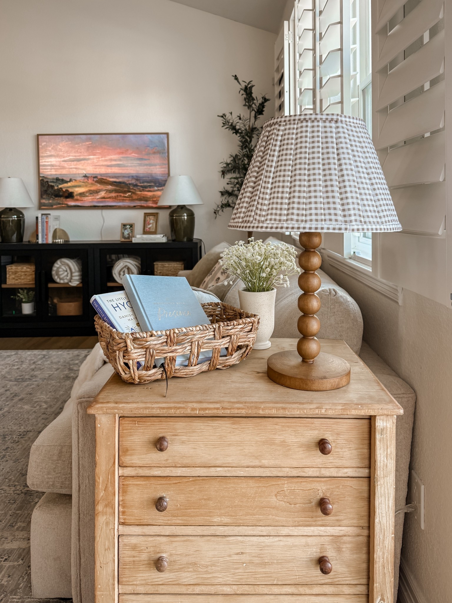  Cute lamp is from Target! 