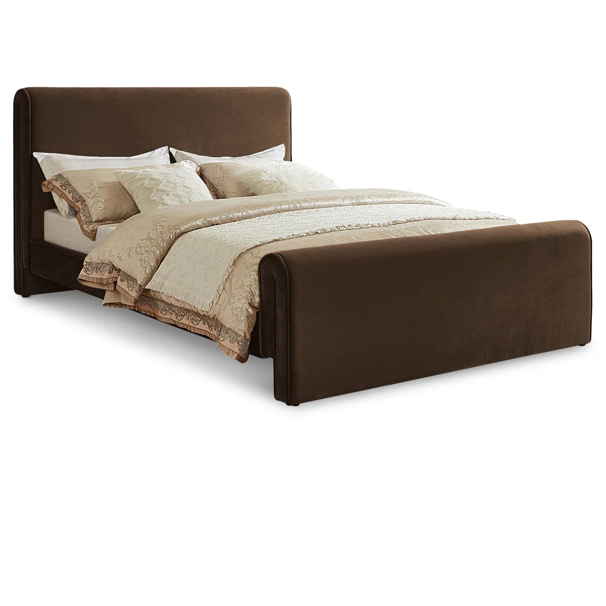 Sadete Upholstered Unfinished Platform Bed | Wayfair North America