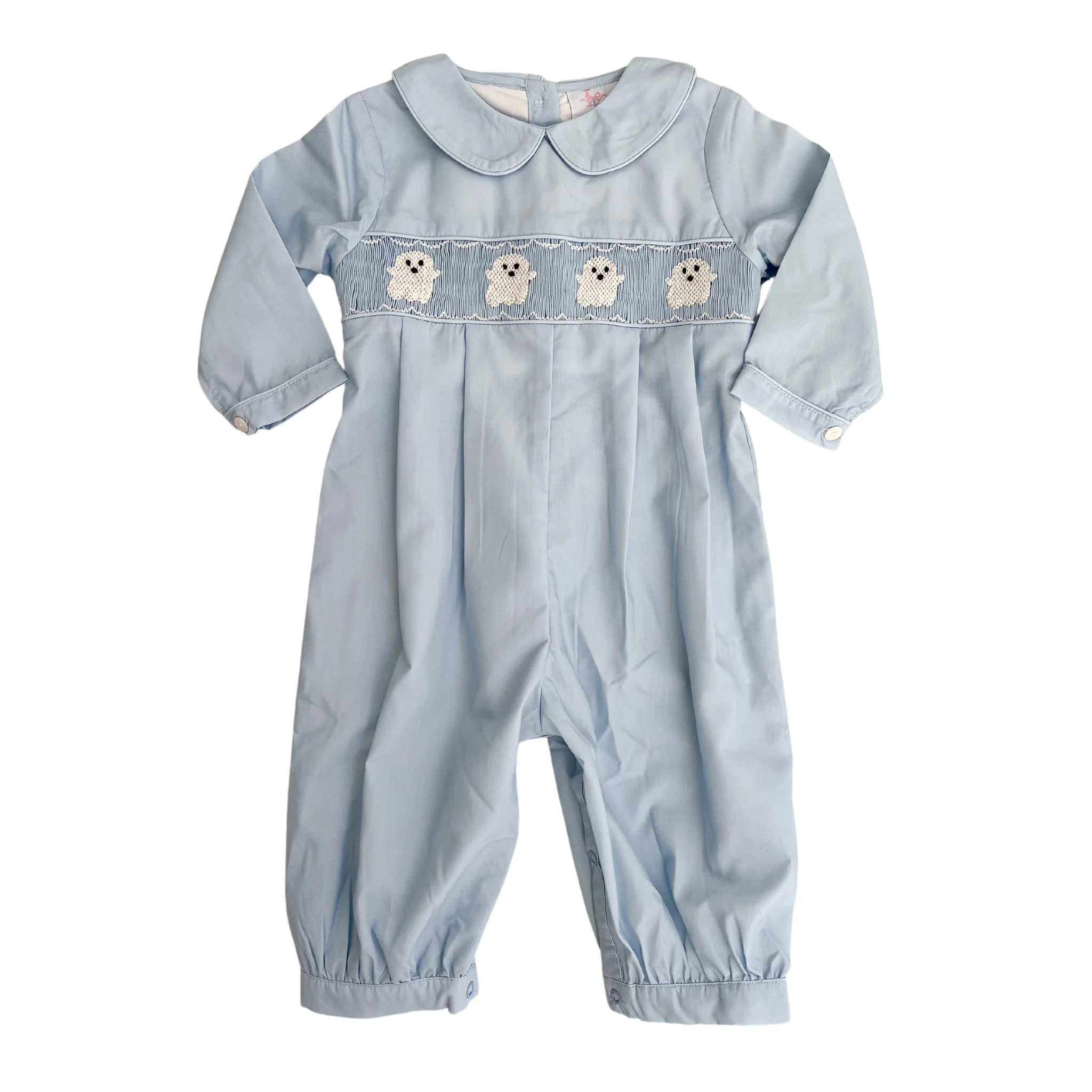 George Ghost Blue Boy Romper | Lillie & Lilah