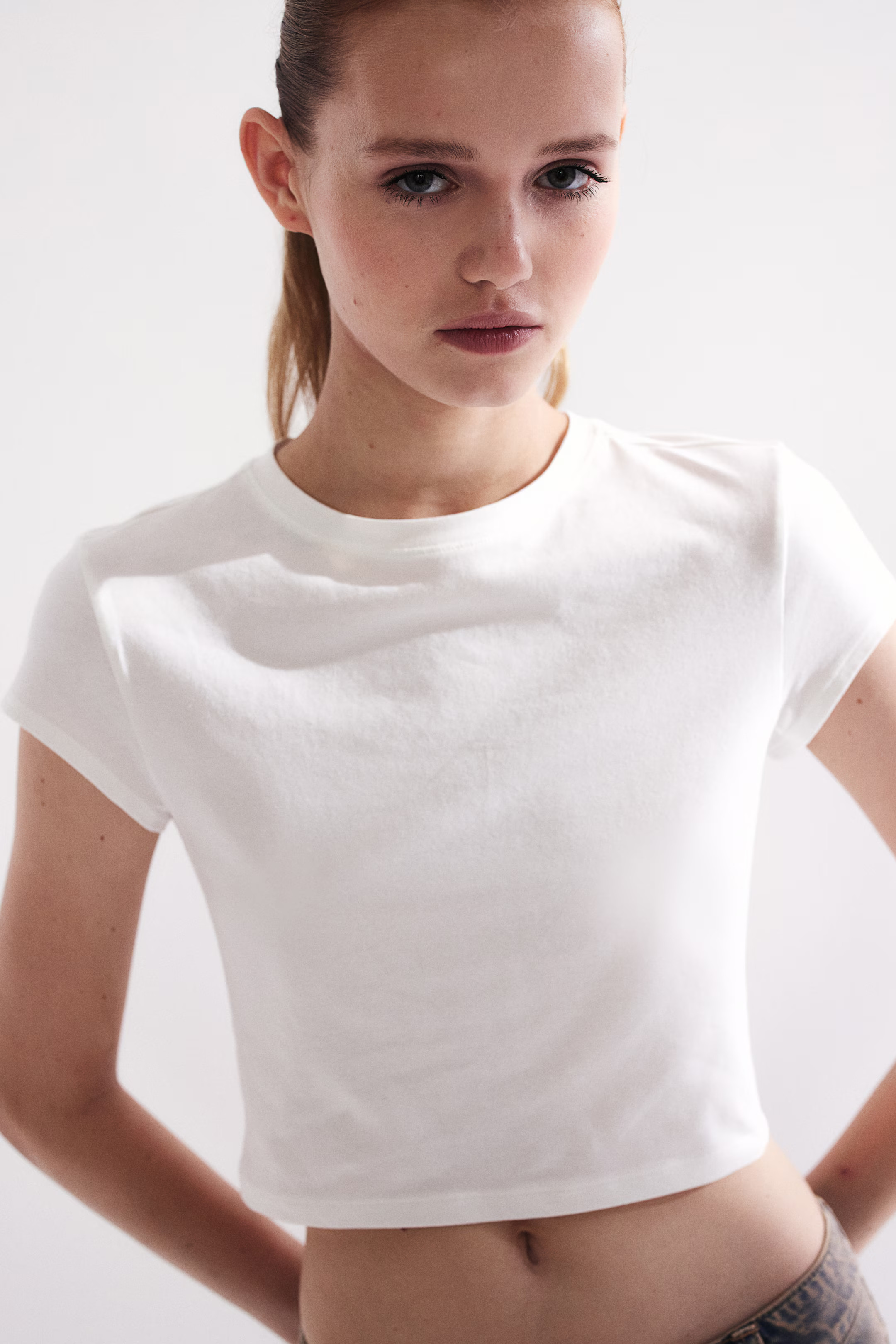 Short Cotton Top | H&M (US + CA)