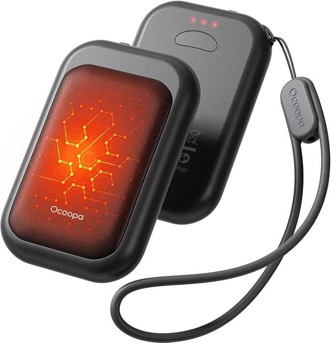 OCOOPA Magnetic Rechargeable Hand Warmers 2 Pack, Card-Style Electric AI Hand Warmers 5000mAh, Po... | Amazon (US)