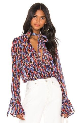 X REVOLVE Joli Tie Cuff Blouse
                    
                    House of Harlow 1960 | Revolve Clothing (Global)