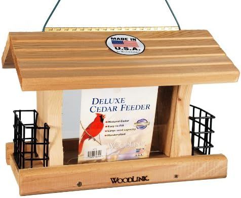 Woodlink Deluxe Cedar Bird Feeder with Suet Cages Model AT4 | Amazon (US)