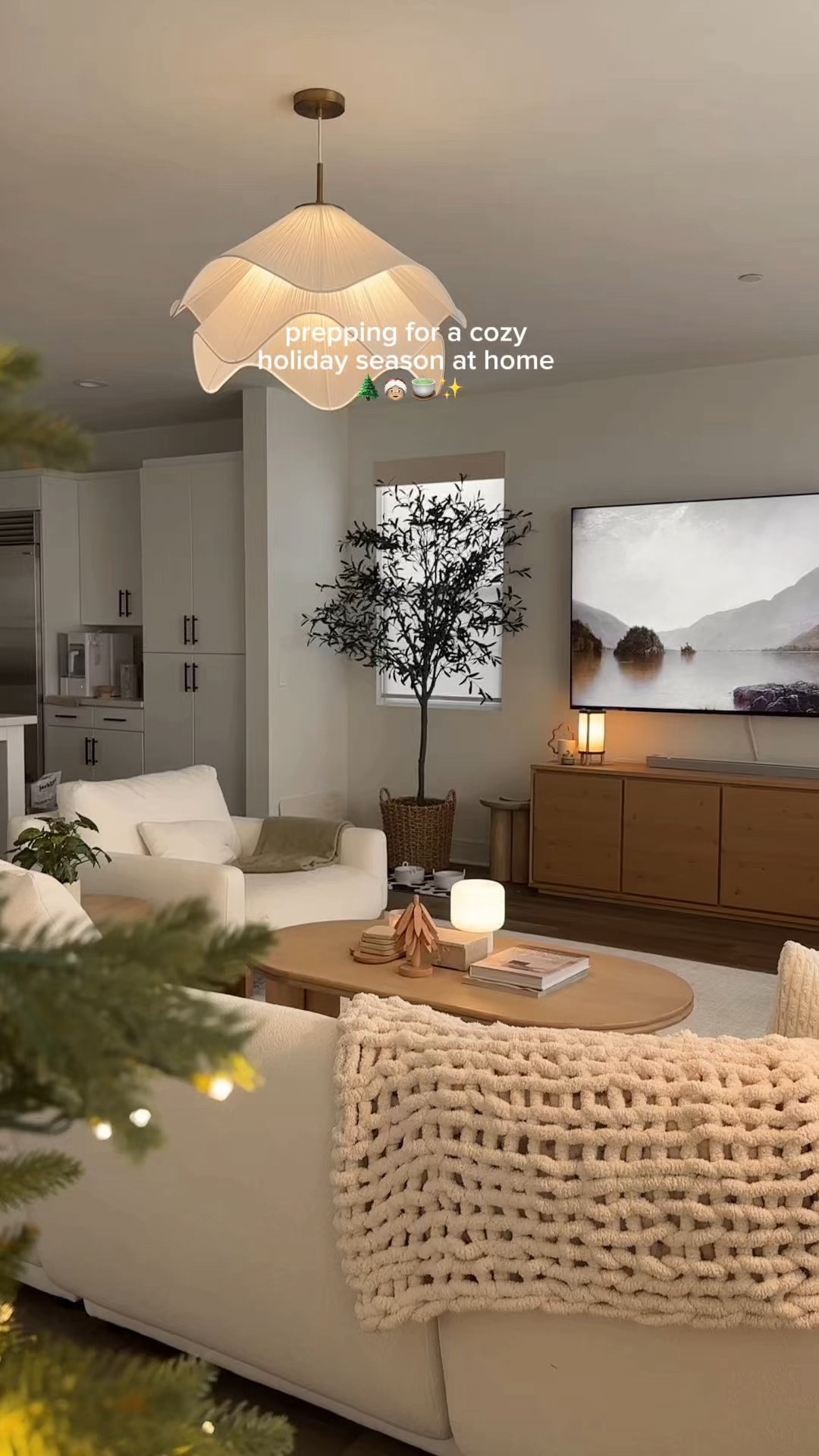 here’s to an extra cozy holiday season this year 🎄✨ ft. some of my favorite holiday decor from @wayfair #ad #wayfairpartner #wayfair #wintheseason 

#LTKHome