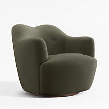 Apero Swivel Accent Chair + Reviews | Crate & Barrel | Crate & Barrel