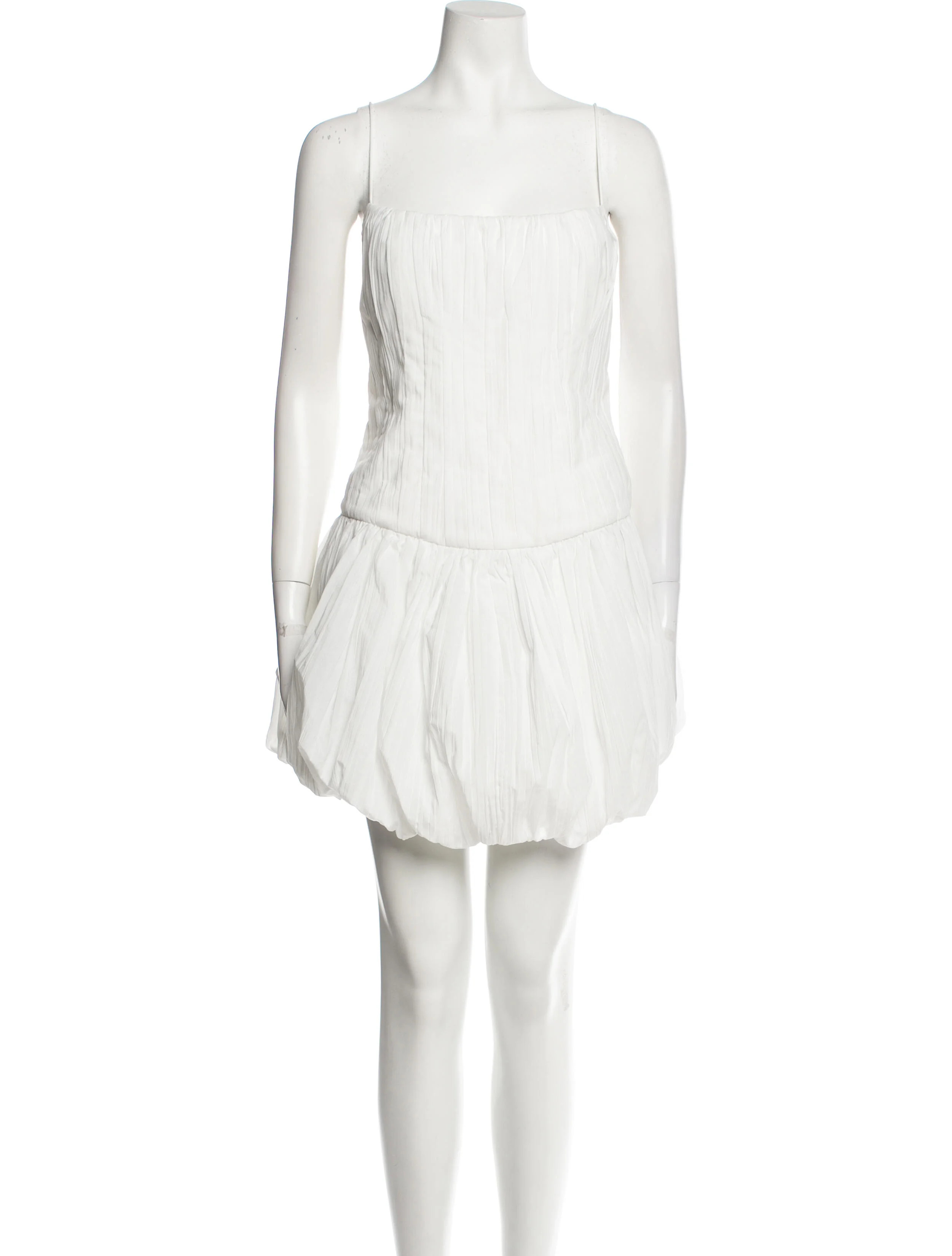 Square Neckline Mini Dress | The RealReal