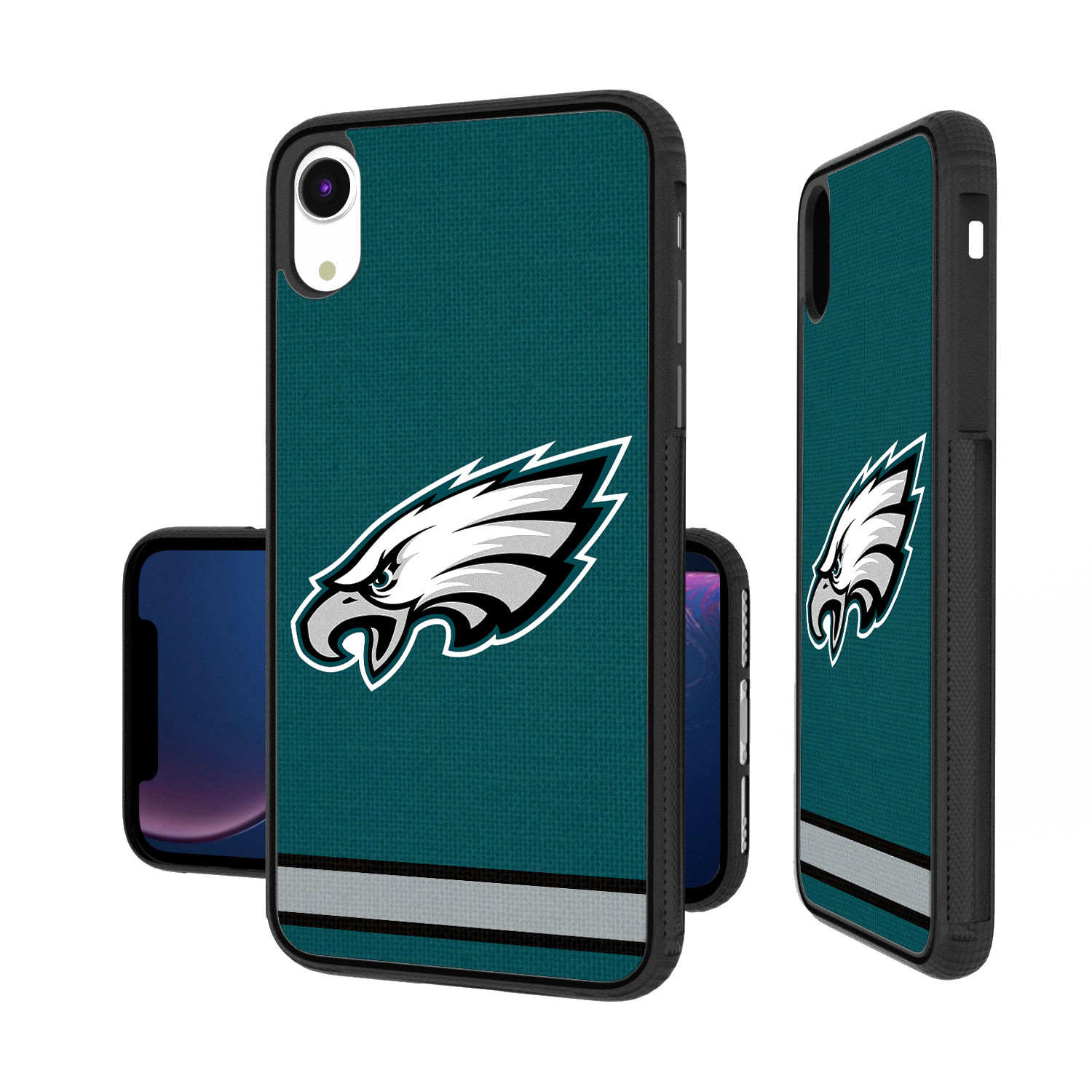 Philadelphia Eagles iPhone Stripe Design Bump Case | Fanatics