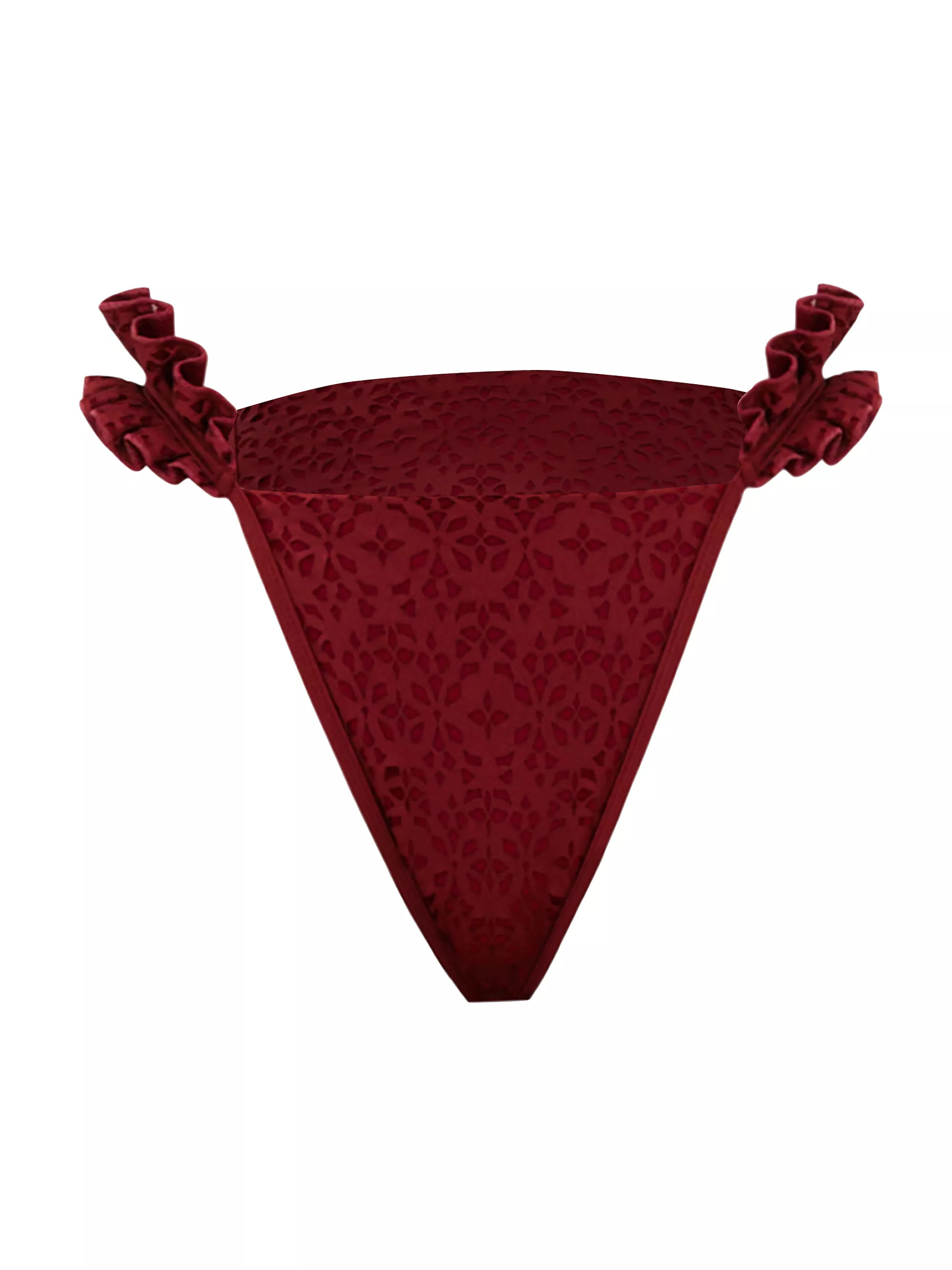 Mulan Laser High-Leg Bikini Bottoms | Saks Fifth Avenue