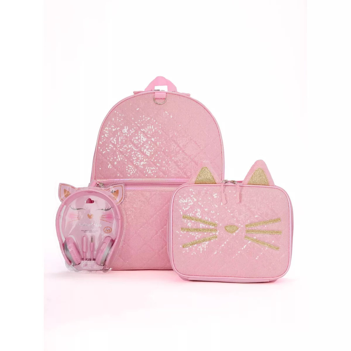 Locker Club Kids' 16L Kids Backpack with Lunch Box Headphone | Target