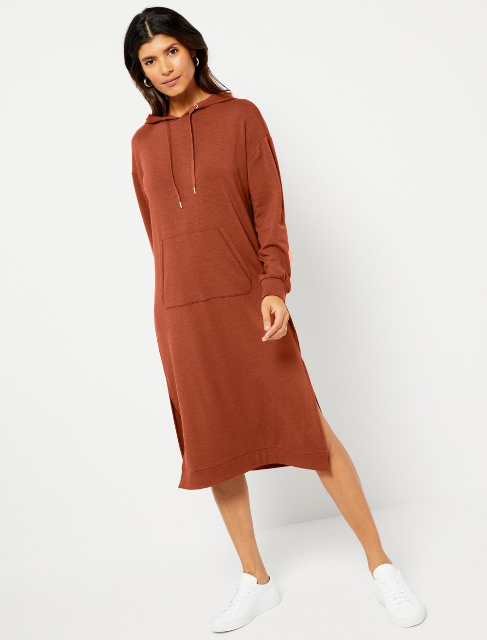 BB Dakota French Terry Maternity Sweatshirt Dress | A Pea In The Pod