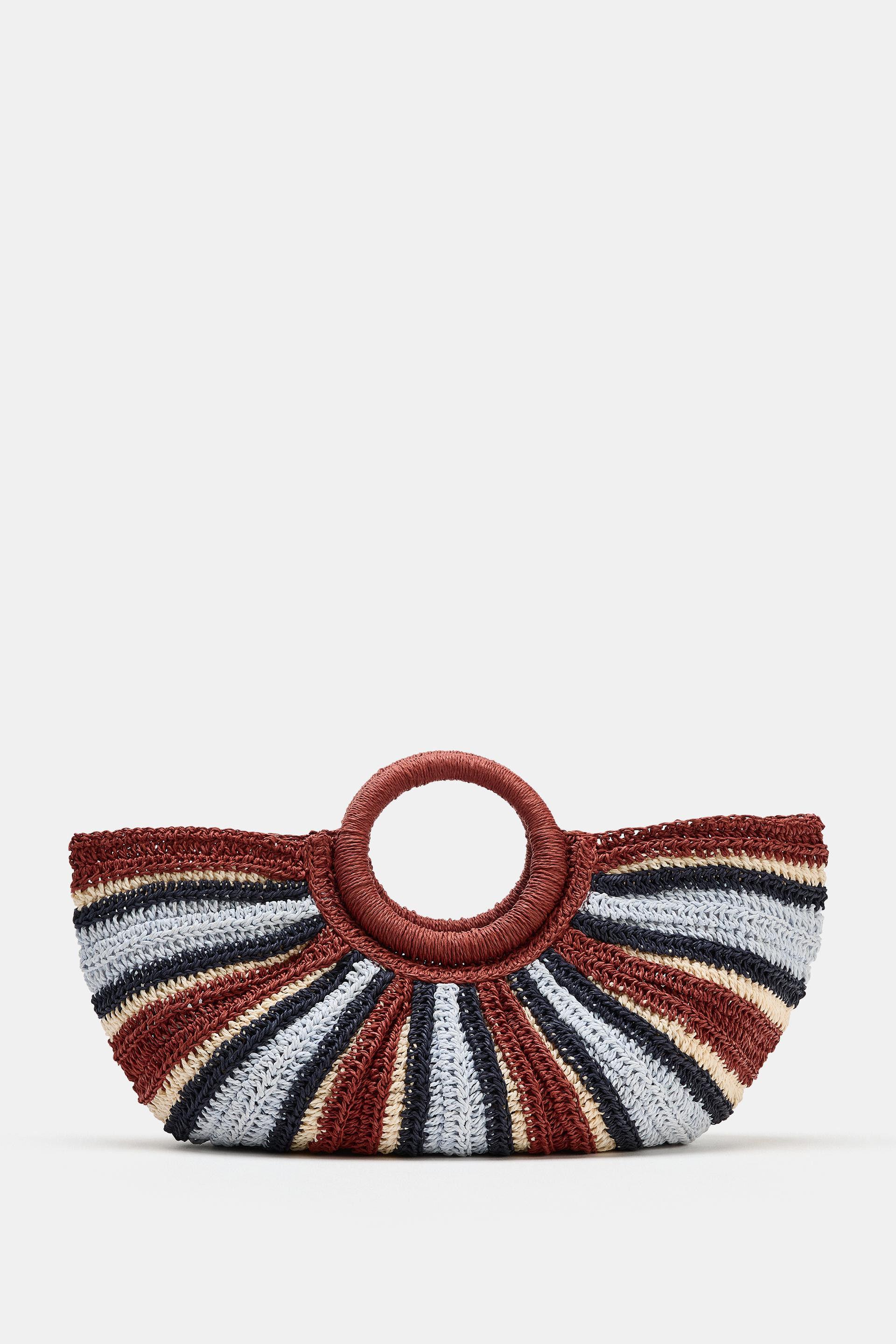 BRAIDED EFFECT HANDBAG | Zara US