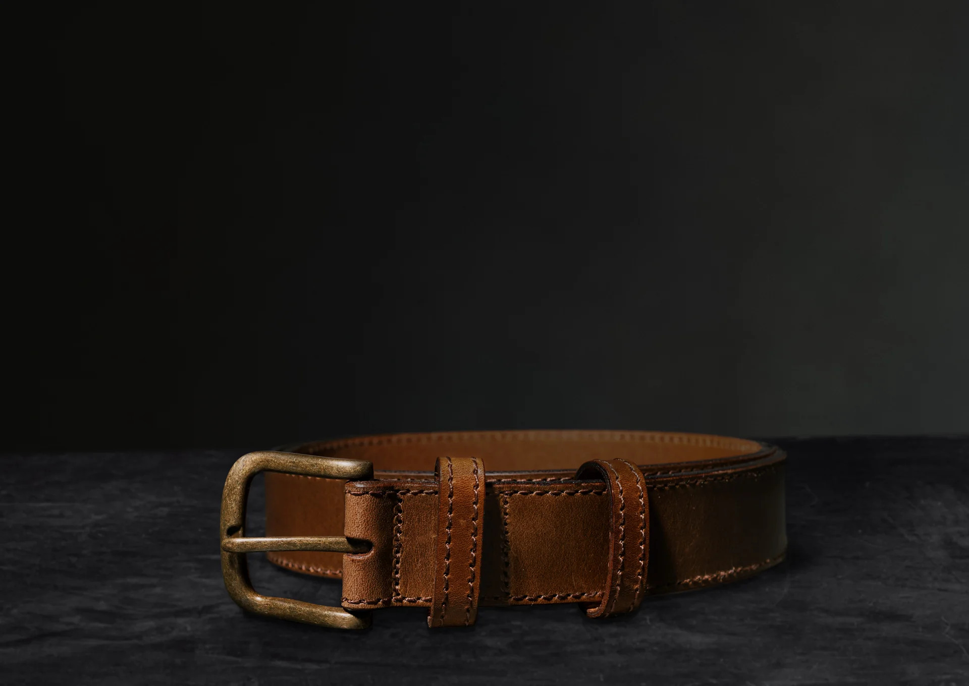Brown Leather Belt | Satchel & Page (US)