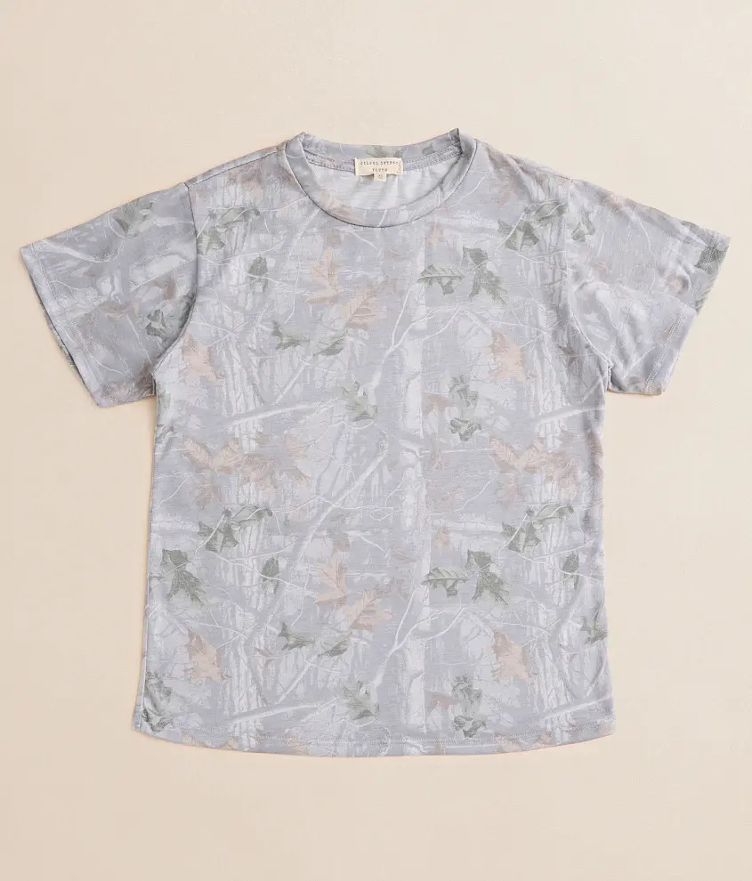 Girls - Camo T-Shirt | Buckle
