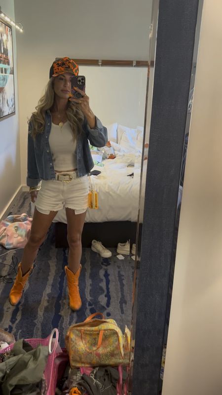 Orange cowgirl boots for Sam Hunt concert. Country concert. GNO. BOOTS ON SALE. They come in 5 other colors besides orange  

#LTKVideo #LTKFestival #LTKstyletip