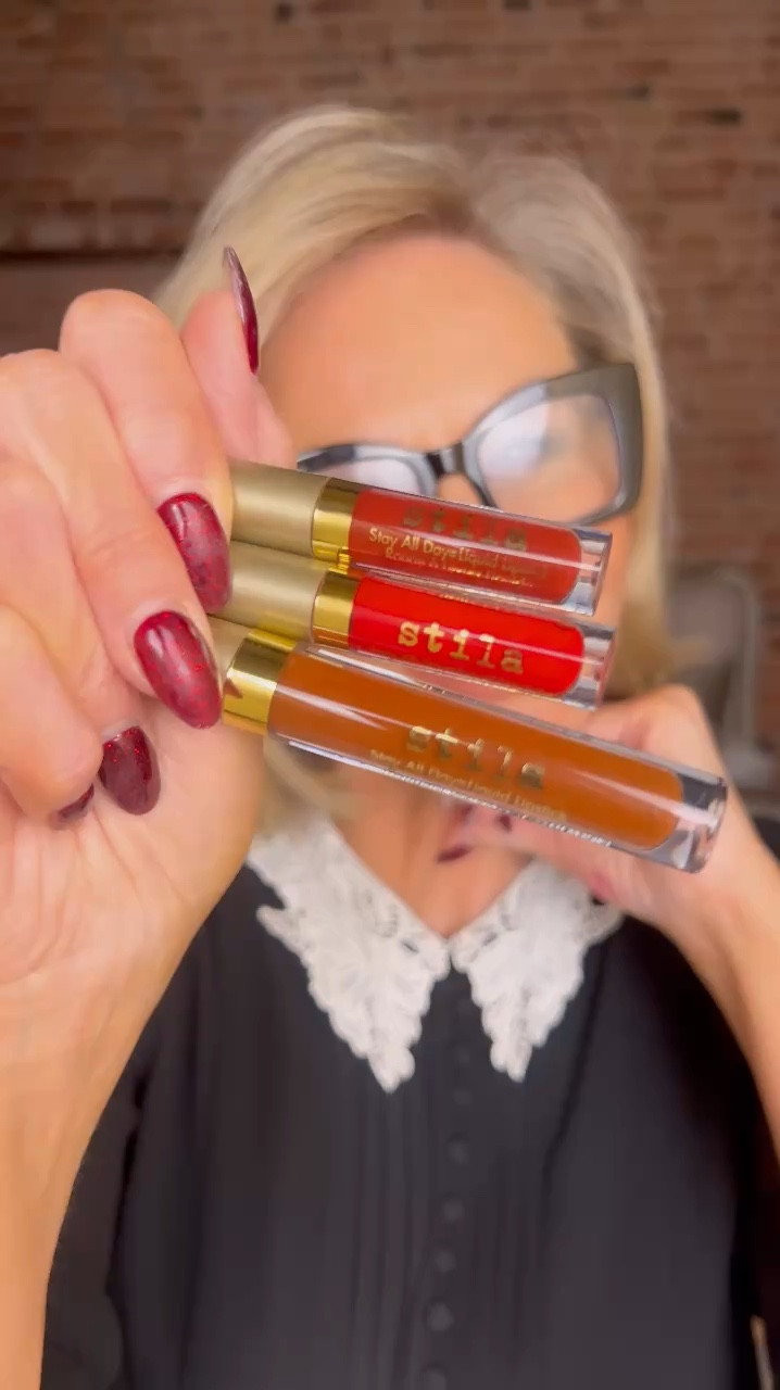 Reds Burgundy And Cognac Lips that stay all day @Stilauk 

#LTKwinter #LTKbeauty #LTKuk