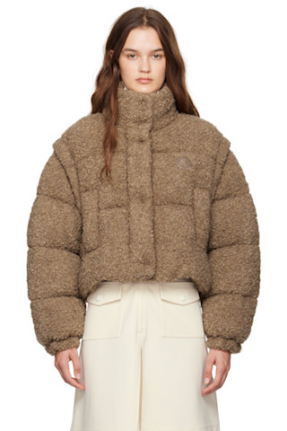 Beige Cytinelle Down Jacket | SSENSE