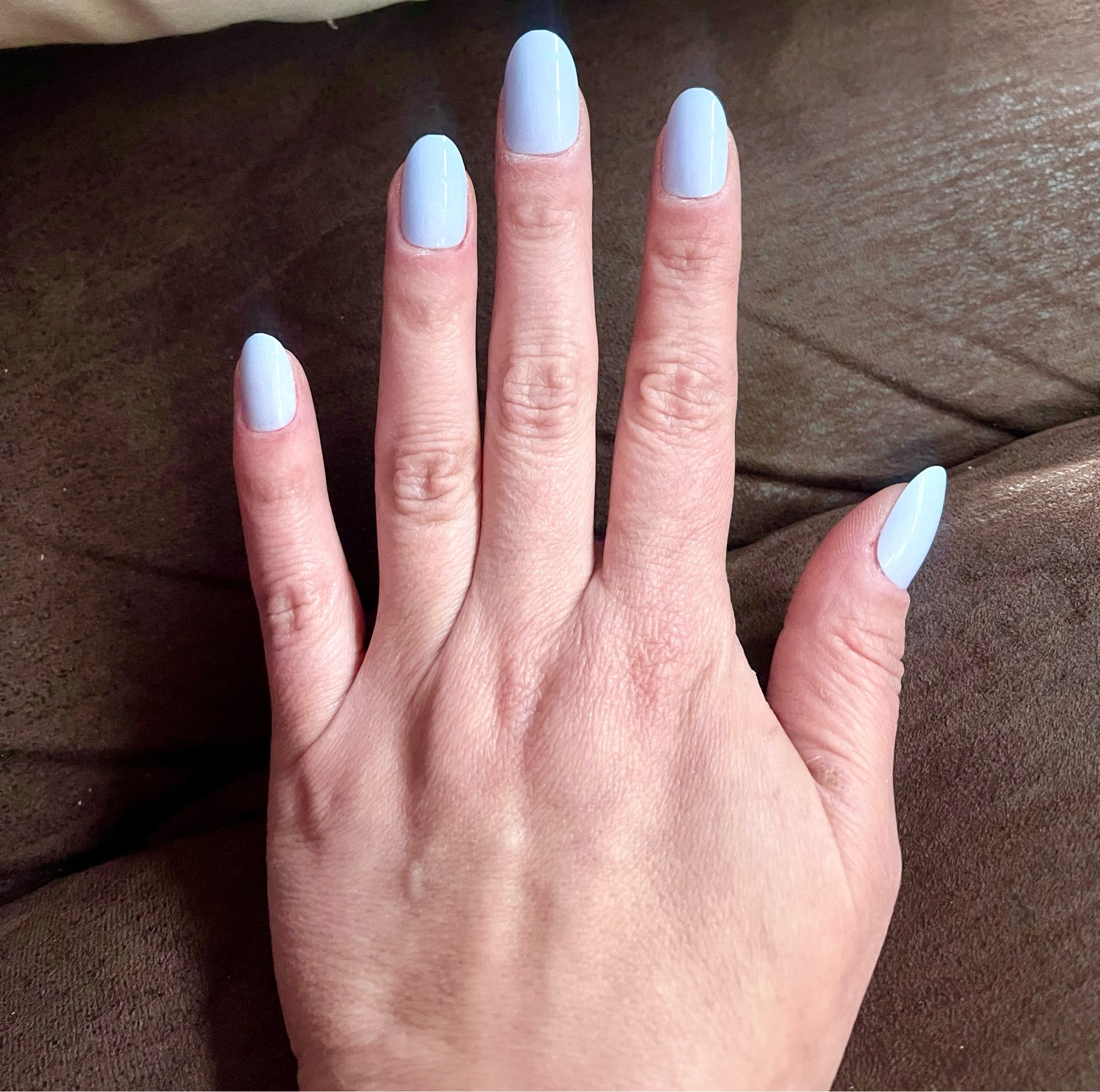 Continuing to use press on nails as my damaged nails and nail beds recover. I’m using nail glue to extend the wear time. These are oval shaped and too long for me so I will be filing them down so I can type. The color is slightly more purple/lavender than my photo shows. 

#LTKSeasonal #LTKstyletip #LTKworkwear