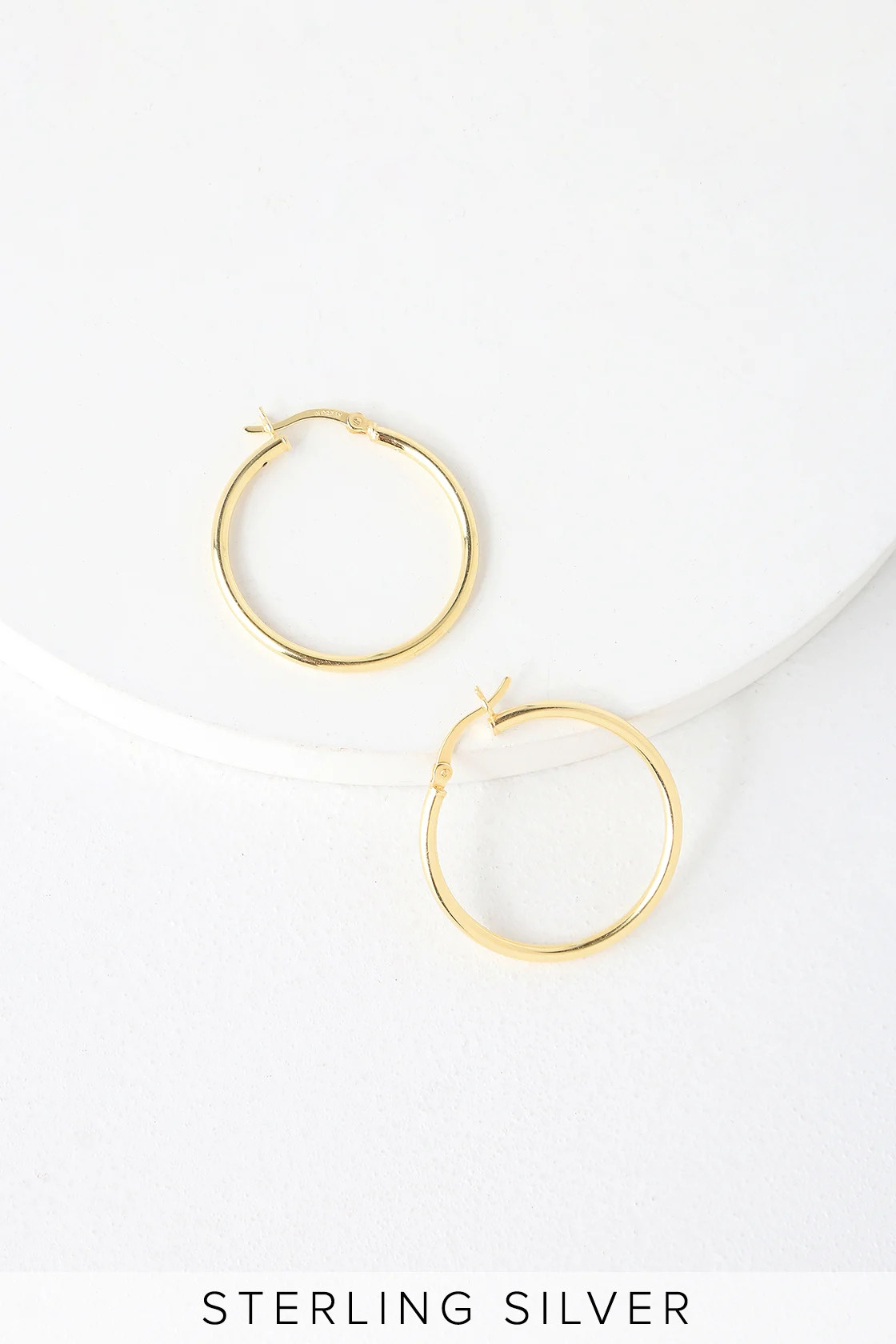 Addilyn Gold Hoop Earrings | Lulus (US)