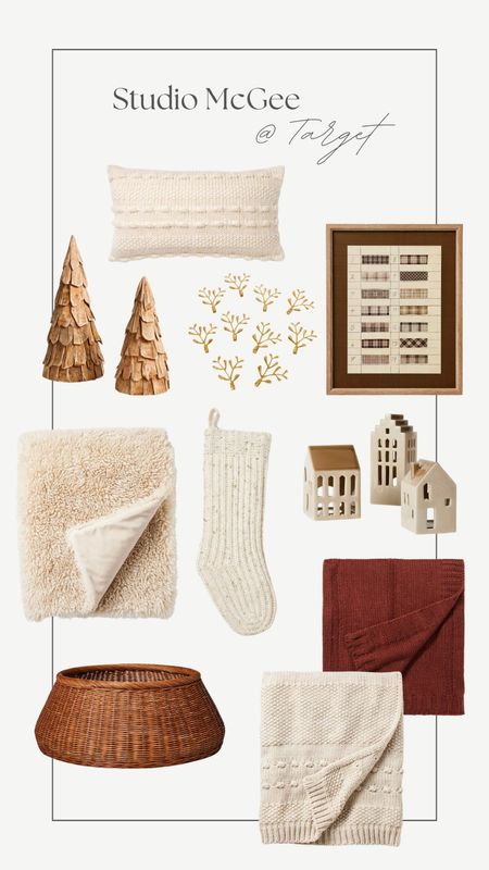 My picks from the Studio McGee holiday line at Target! So many cute pieces this year! I bought all the blankets and I have the trees from last year!

#christmasdecor #neutralchristmas #holidaydecor #neutralhome

#LTKHoliday #LTKSeasonal #LTKhome